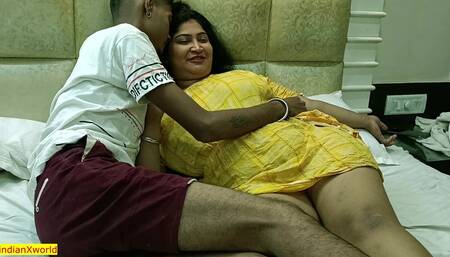 Amazing hot sex with stepsister after dinner. Desi Sex