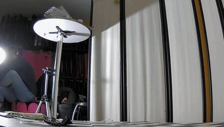 Some crush and my quick capitulation under Tanja's brutal boots - Cam 5