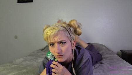 Patient Harley is sad