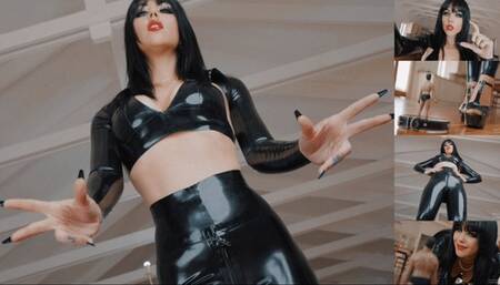 Goddess Kim Shrinks slave to 6 inches (4K)