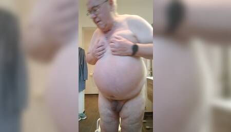 Strip naked and punishment before shower