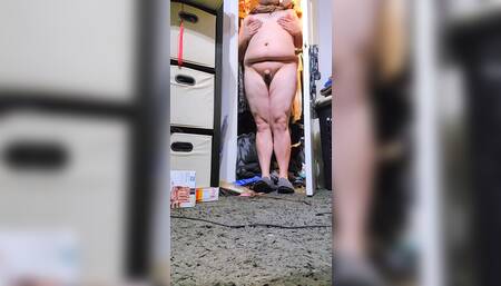 Breath play in closet