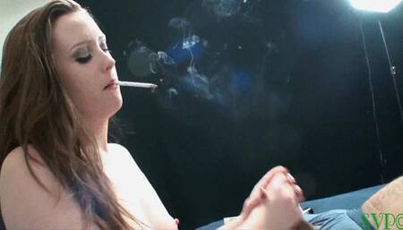 Step-Mom Takes A Hard Anal Fucking and Smokes For Her Black Master ( FULL VERSION )