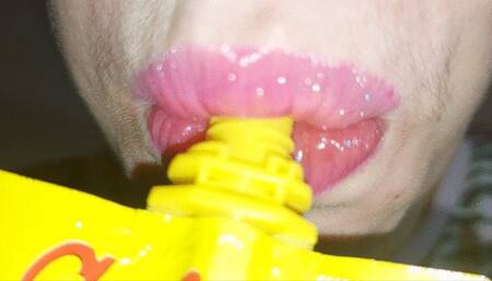 sexy liquid honey on my tongue