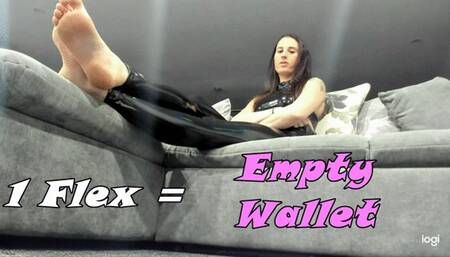 1 flex = empty wallet (WMV)