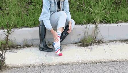 Unsuccessful walk with sprain WMV(1280*720)HD