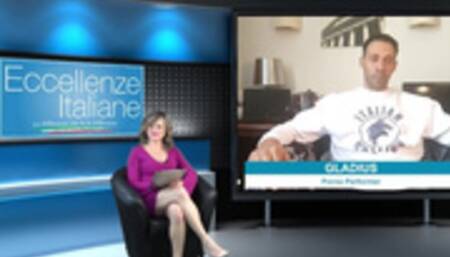 Gladivs is interviewed on Italian Television Eccellenze Italiane