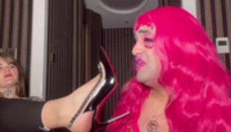 Femdom sissy slut humiliation!