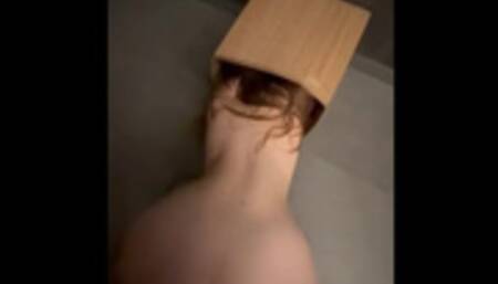 Stranger fucked me with my head in a box