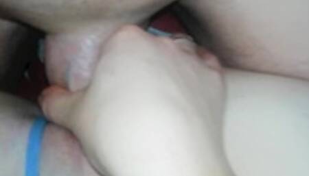 She herself wanted to feel him slip into the pink pussy