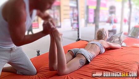 Olivia Jager Gets A Butt Massage p1