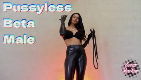 Pussyless Beta Male- Ebony Femdom Goddess Rosie Reed Humiliates Submissive Beta Males- Corporal Punishment Humiliation- standard definition