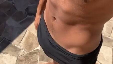 To teach stepson a lesson about strangers