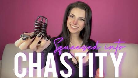 Squeezed Into Chastity