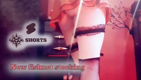 SHORTS New fishnet stocking mp4