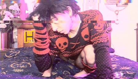 Glass heart- hairy transmasc on video