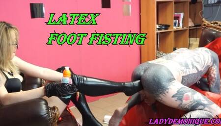 FOOT FISTING - ASSHOLE IS A NEW PUSSY