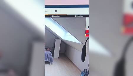 Video llamada con su amante dominante