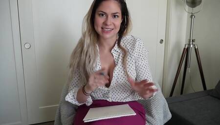 Drawing you before blowjob