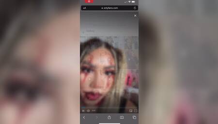 Marie Madore Harley Quinn titty