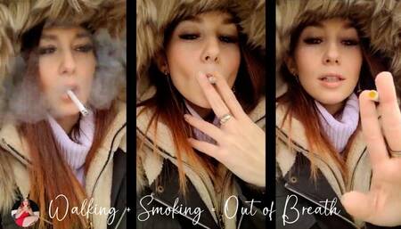 Walking Plus Smoking Equals Out-of-Breath