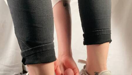 A CBT and Shoejob Dream in well worn and dirty white Nike AF´s - Multicam - HD