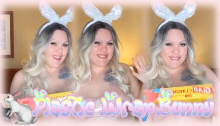 Plastic Wrap Bunny