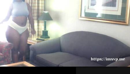 Jack off to my unbelievable ass in booty shorts, episode 102