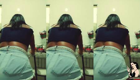 Miss bumbum has the video chosen as the best of the month of febreiro - Suellen Santos