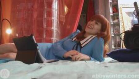 Tallulah and Uma J in several AbbyWinters lesbian scenes including lesbian bondage