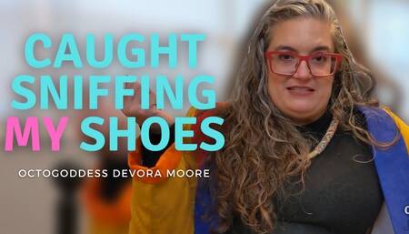 Caught Sniffing Dirty MiLF Shoes Humiliation JOI CEI POV