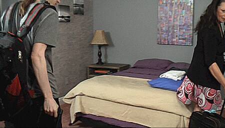 Margo Sullivan - Hotel Room Seduction By My Horny Step-Mom - PART 1A (HD 1080p MP4)