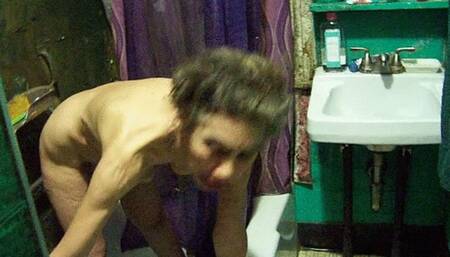 Taking A Pleasant Steamy Shower In My Bathroom