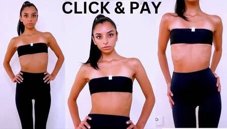 Click and Pay Findom Paypig Session