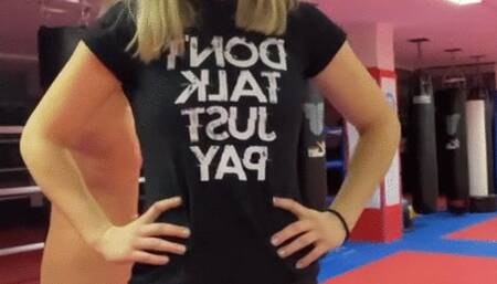 Demonstration of all my powerful kicks in POV