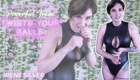 Powerful Irene Twists Your Balls 4k
