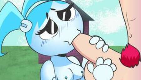 Teenage Robot Jenny Fucks Best Her Big COCKED Friend! Rule34 Animation