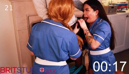 Cumshot Compilation - British Nurses Do It Best