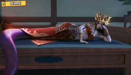 3D hentai NTR (v57) - Medusa Queen and BBC