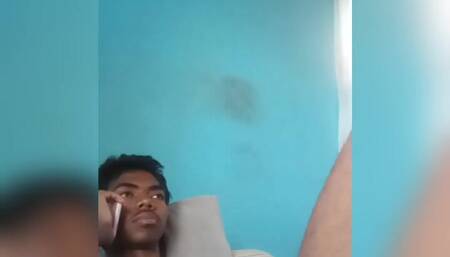 Jerk off after call my classmate!