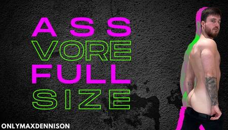 Full size bondage ass vore