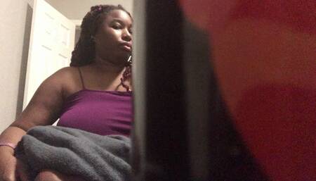 Teenie Watching Giantess from Cup POV