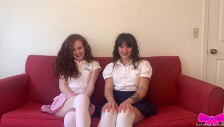 Daddys Double Schoolgirl Joi - Dakota Marr