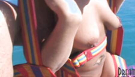 Nude Parasailing In Key West With Three Hot Girls