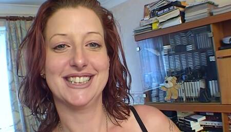 A homemade threesome with redhead Betty Swallocks