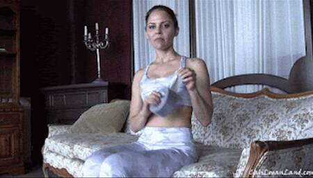 She wants to be Taped: Cali Logan asks to be Bound and Gagged with Duct Tape (hd)