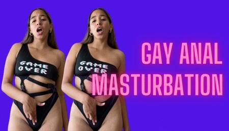 Gay Anal Masturbation