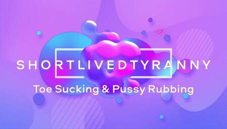 Toe Sucking and Pussy Rubbing with Misty Rein