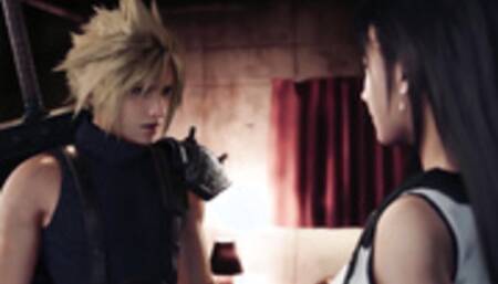 Final Fantasy VII Remake - Tifa Relentlessly Flirting with Cloud+Slutty Tifa and Cloud fucking hard