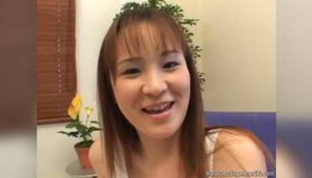 Fisted asian babe moans